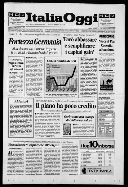 Italia oggi : quotidiano di economia finanza e politica